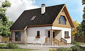 Проекты домов с мансардой