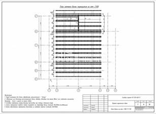 Планы балок на отм +2.500