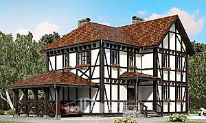 Проекты домов с мансардой