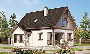 Проекты домов с мансардой